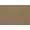 Koperta ozdobna 114x162mm KRAFT c.brązowy C6 120g (8szt.) 280222 Galeria Papieru