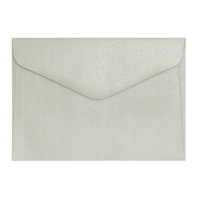 Koperta C6 Pearl jasno srebrna K 150g. (10szt.) 280240 Galeria Papieru