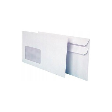 Koperta DL SK biała okno lewe (50szt.) NC 11221300/50