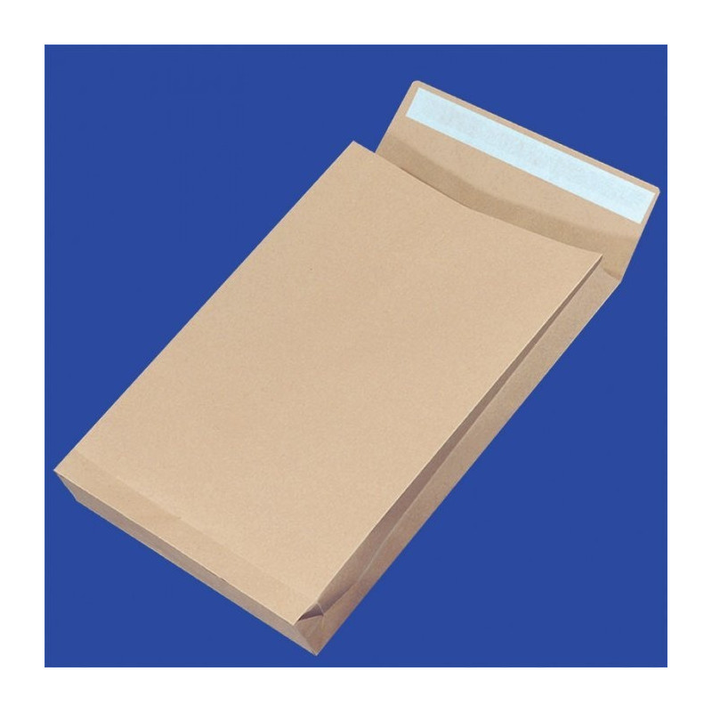 Koperty C4 HK brązowe 130g RBD (25szt.)NC z rozszerzanymi bokami 41633067/25 41633098/25