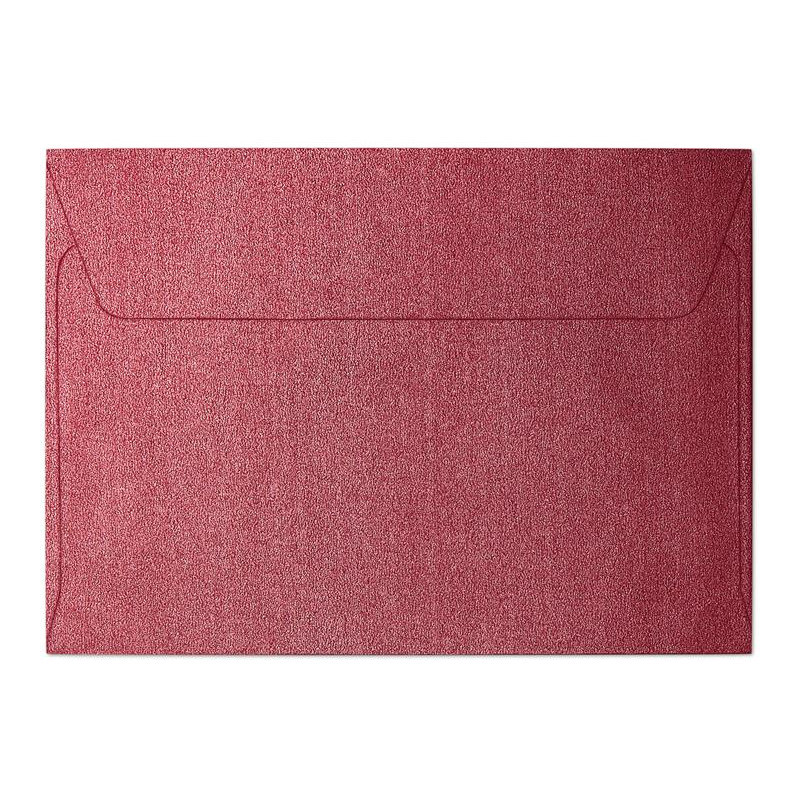 Koperta C6 Pearl czerwona P 120g 10szt. 280217 ARGO