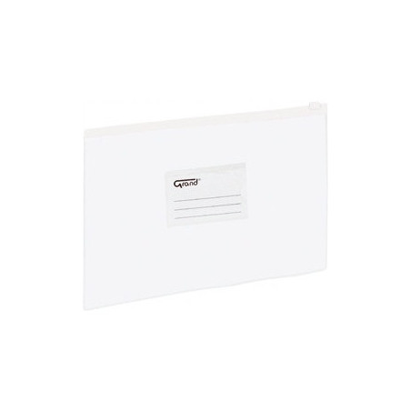 Teczka kopertowa na suwak A5 biała 120-1174 GRAND