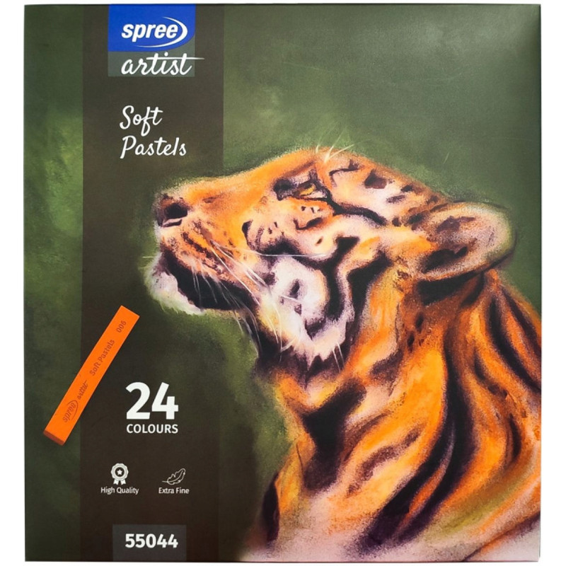 Pastele suche extra fine 24 kolory SPREE artist PAS-550440-00101