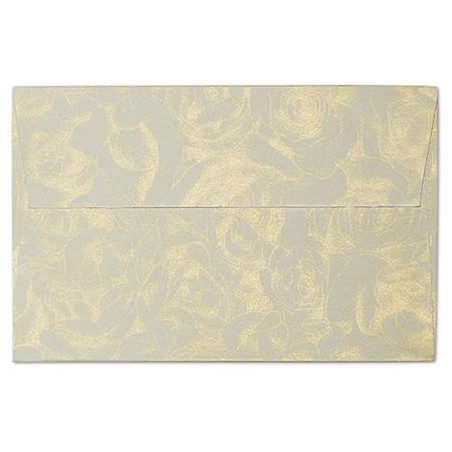 Koperta 70x110mm RÓŻE kremowy P 120g. (10szt.) 280405 Galeria Papieru