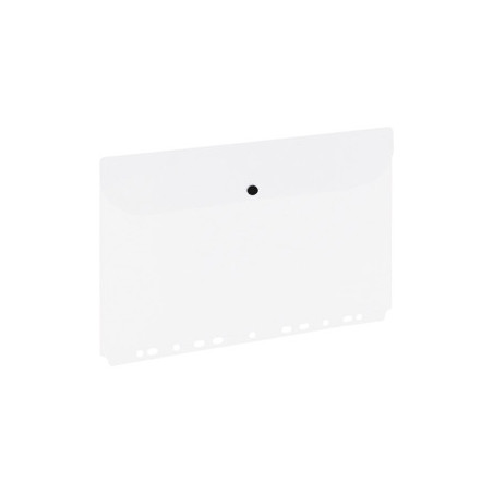 Teczka kopertowa wpinana zatrzask A4 ZP045A 120-1461 biała GRAND