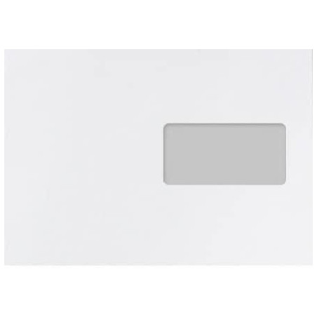 Koperta C5 HK biała okno prawe (500szt.) otwierana po długim boku NC 11432220