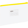 Teczka kopertowa na suwak A5 żółta 120-1471 GRAND