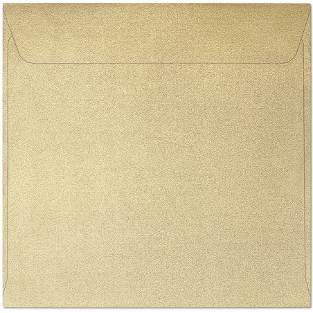 Koperta 145x145mm PEARL złota 120g. (10szt.) 280715 Galeria Papieru