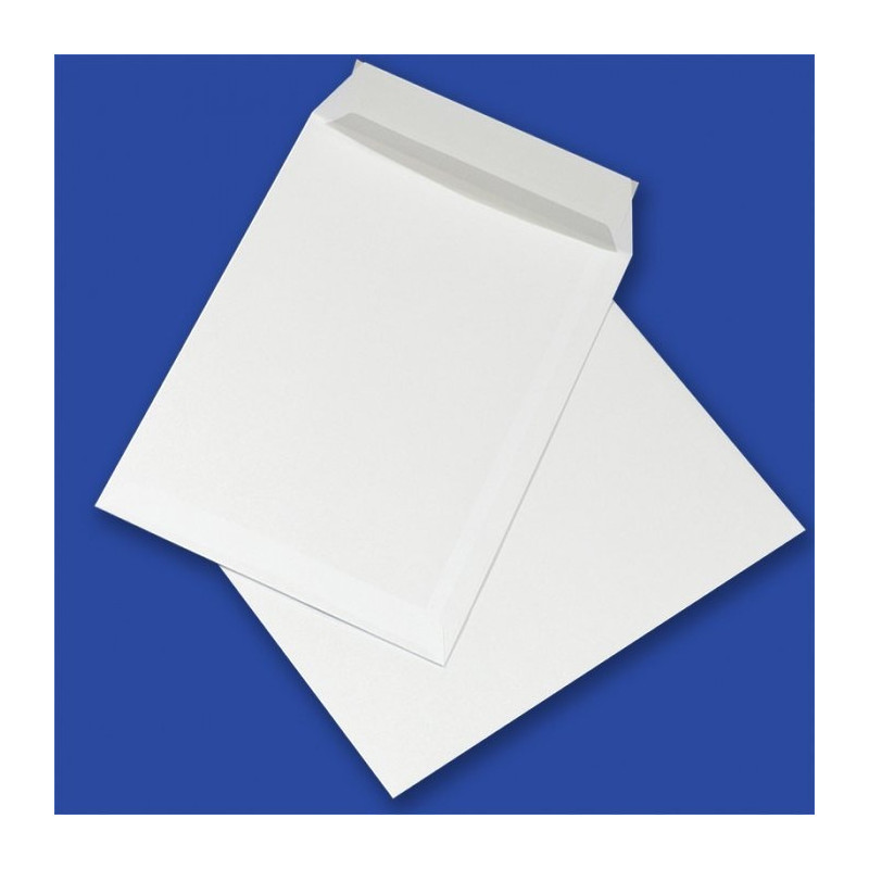 Koperty B4 HK białe 100g (250szt.) NC samoklejące z paskiem 31732030