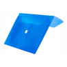 Koperta PP na zatrzask DL niebieska do dokumentów BT612-N TETIS