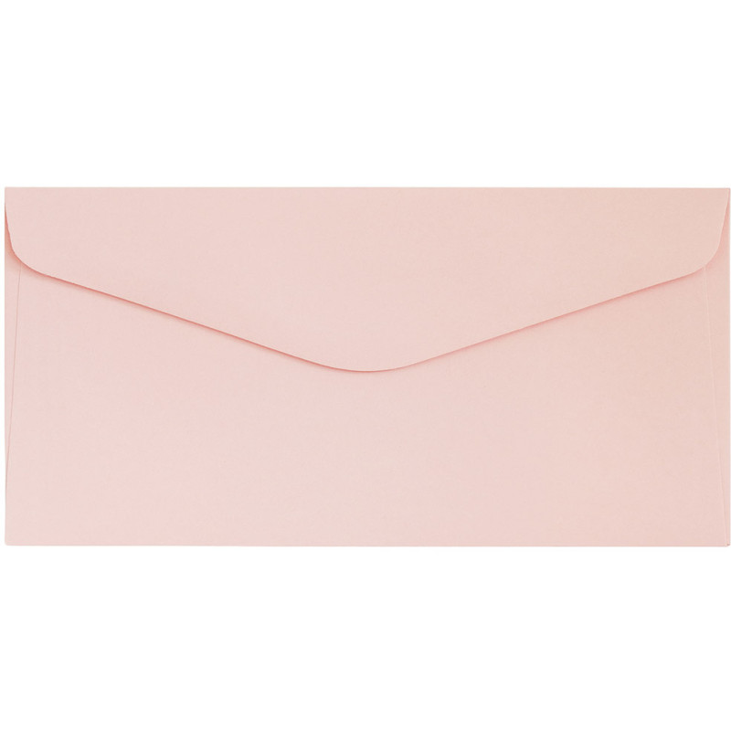 Koperta DL gładki różowy satynowany K 130g. (10szt.) 280126 Galeria Papieru