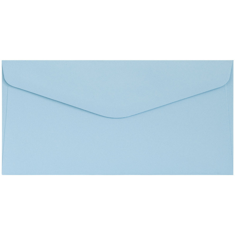 Koperta DL gładki niebieski satynowany K (10szt.) 130g 280128 Galeria Papieru