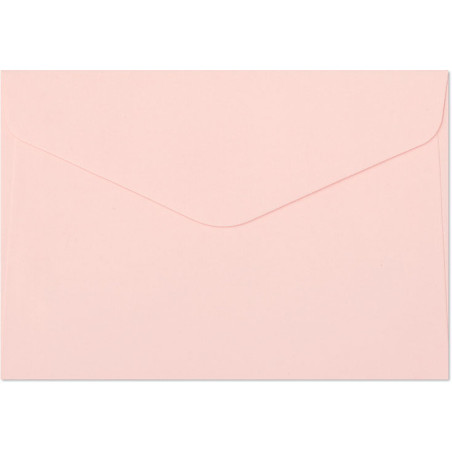 Koperta C6 gładki różowy satynowany K 130g. (10szt.) 280226 Galeria Papieru