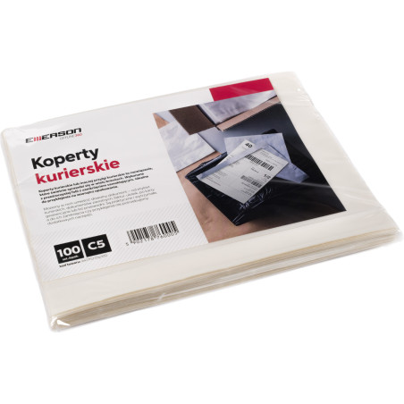 Koperta kurierska/przylga C5 (100szt) 235x175mm ikk175235p100 EMERSON