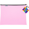 Koperta B4 z suwakiem metalowym RÓŻOWA BT607-R TETIS
