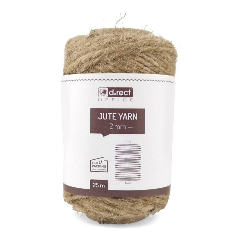 Sznurek jutowy 2mm / 25m szpula 800200 d.rect