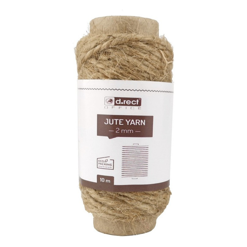 Sznurek jutowy 2mm / 10m szpula 800199 d.rect