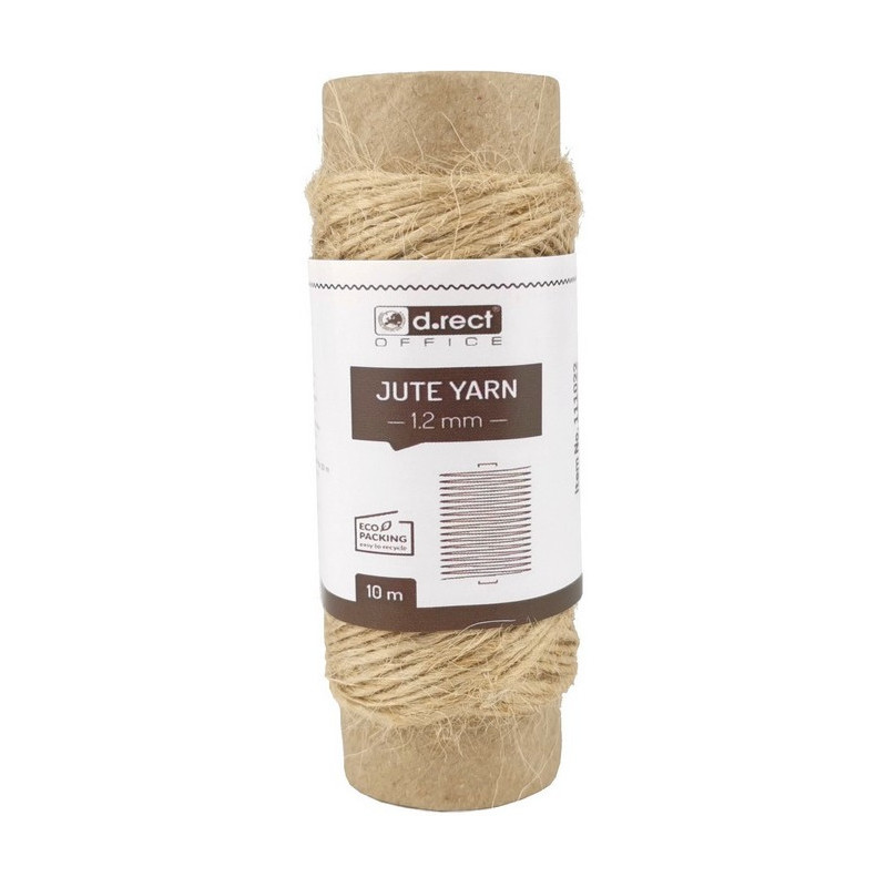 Sznurek jutowy 1.2mm / 10m szpula 800197 d.rect