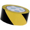 Taśma ostrzegawcza żółto-czarna 48mm x 25m SMART samoprzylepna winylowa