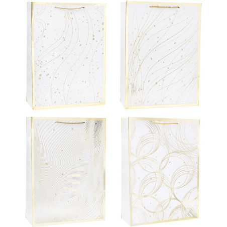 Torebka prezentowa 18x23x8cm TG-23065-HS-A5 ROZETTE