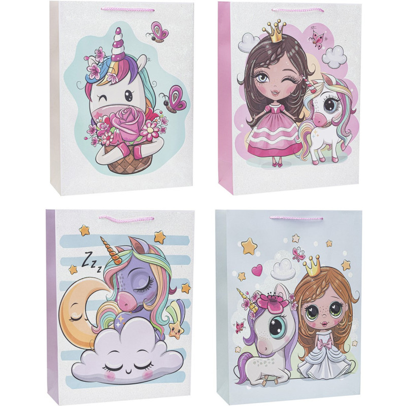 Torebka prezentowa 18x23x8cm TD-23169-GL-A5 ROZETTE