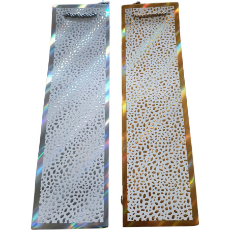 Torebka prezentowa 11x38x11cm TBG-23072-HS-BB ROZETTE