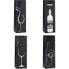 Torebka prezentowa 12x36x9cm na butelkę Lux TBF-24073-BB ROZETTE