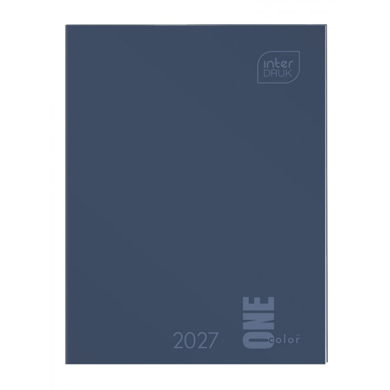 Kalendarzyk 2027 64 strony MO 8x10,5cm ONE COLOR INTERDRUK