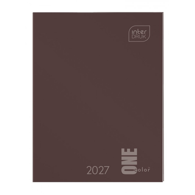 Kalendarzyk 2027 64 strony MO 8x10,5cm ONE COLOR INTERDRUK