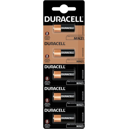 Bateria DURACELL MN21/A23/23A/V23GA/LRV08/8LR932 alkaliczna do pilota samochodowego blister (5szt)