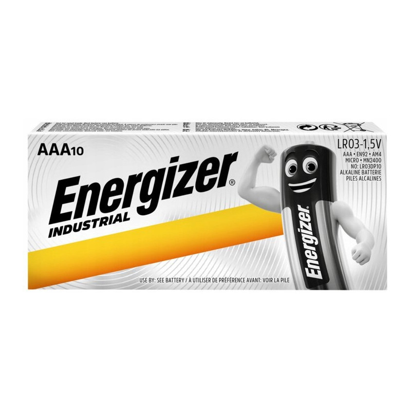 Bateria ENERGIZER Industrial AAA/LR03 alkaliczna pudełko (10szt)
