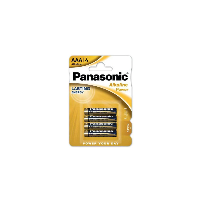 Bateria PANASONIC Lasting Energy AAA/LR03 alkaliczna (4szt)