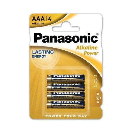 Bateria PANASONIC Lasting Energy AAA/LR03 alkaliczna (4szt)