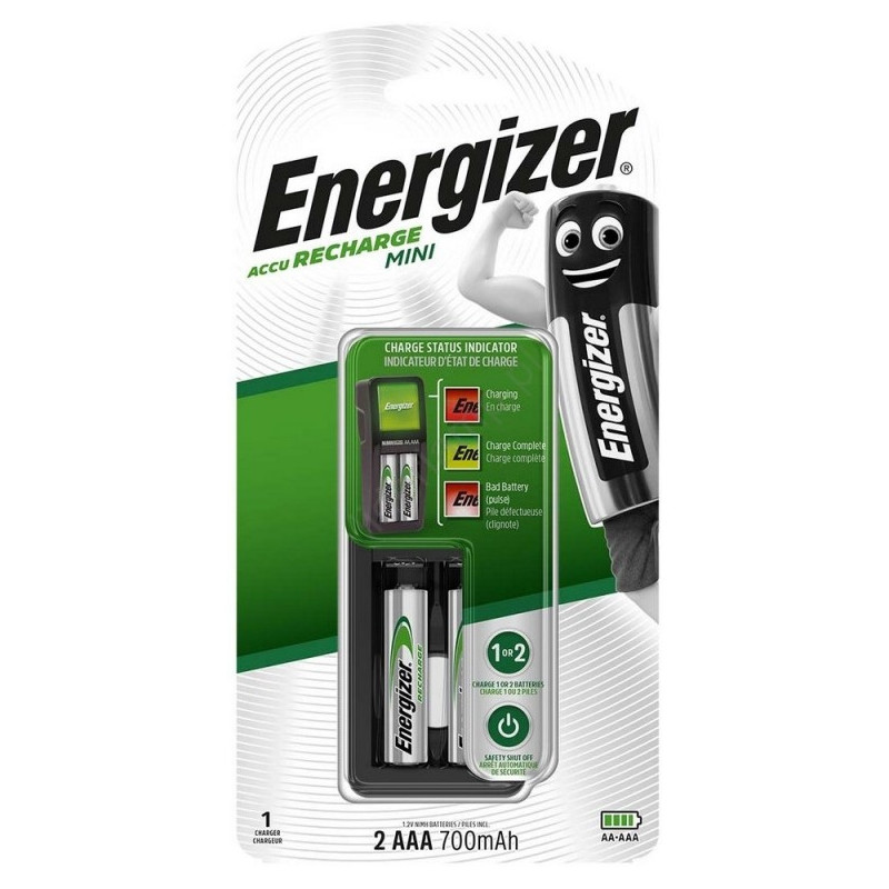 Ładowarka do akumulatorków ENERGIZER MINI + 2xAAA/HR03 700mAh