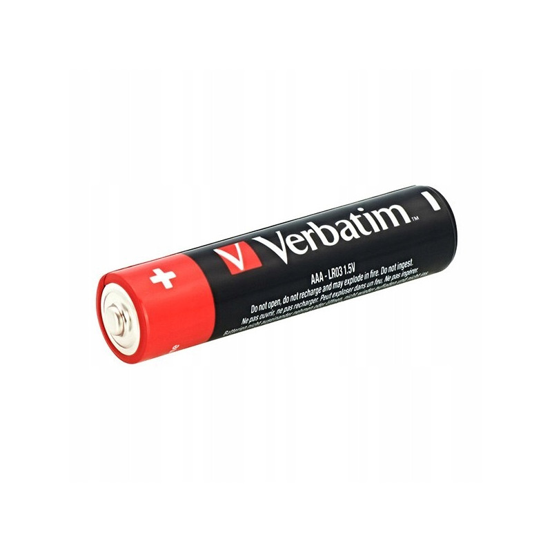 Bateria VERBATIM Premium Alkaline AAA/LR03 1,5V alkaliczna blister (4szt) (49920)