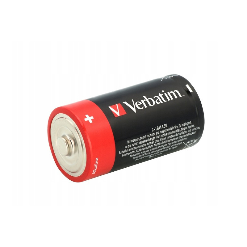 Bateria VERBATIM Premium Alkaline C/LR14 1,5V alkaliczna blister (2szt) (49922)