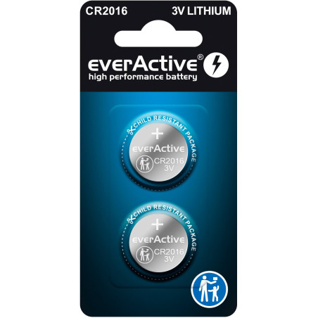 Bateria EVERACTIVE CR2016 litowa blister (2szt)