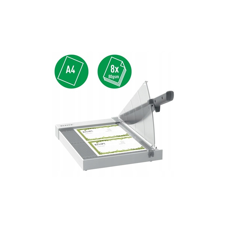 Gilotyna Home A4 do 8 kartek 90180000 LEITZ