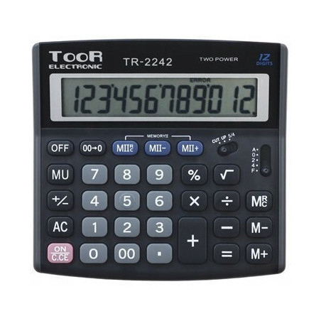 Kalkulator TR2242 12pozycji TOOR 120-1458 KW