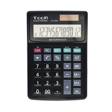 Kalkulator TOOR TR2296 12 pozycyjny wodoodporny 120-1425