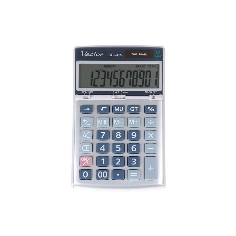Kalkulator VECTOR CD-2439 12p