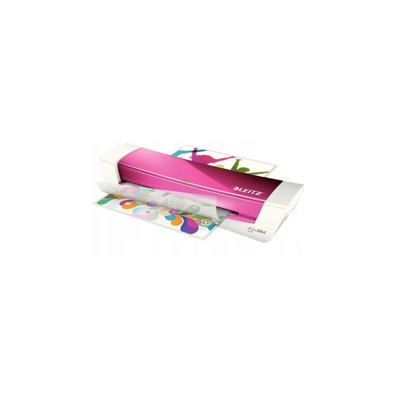 Laminator iLam Home OFFICE A4 różowy 73680023 LEITZ