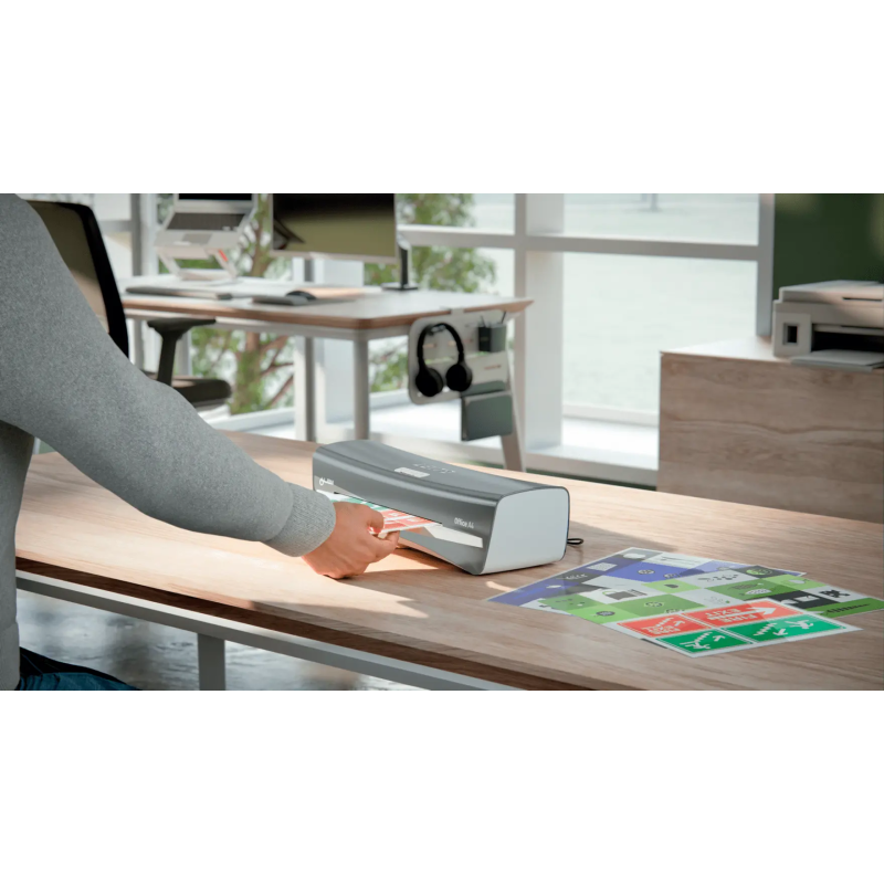 Laminator iLam OFFICE A4 230V srebrny 72510084 LEITZ