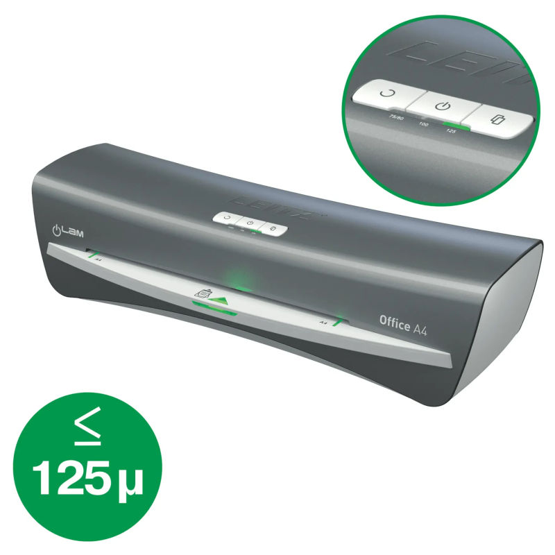Laminator iLam OFFICE A4 230V srebrny 72510084 LEITZ