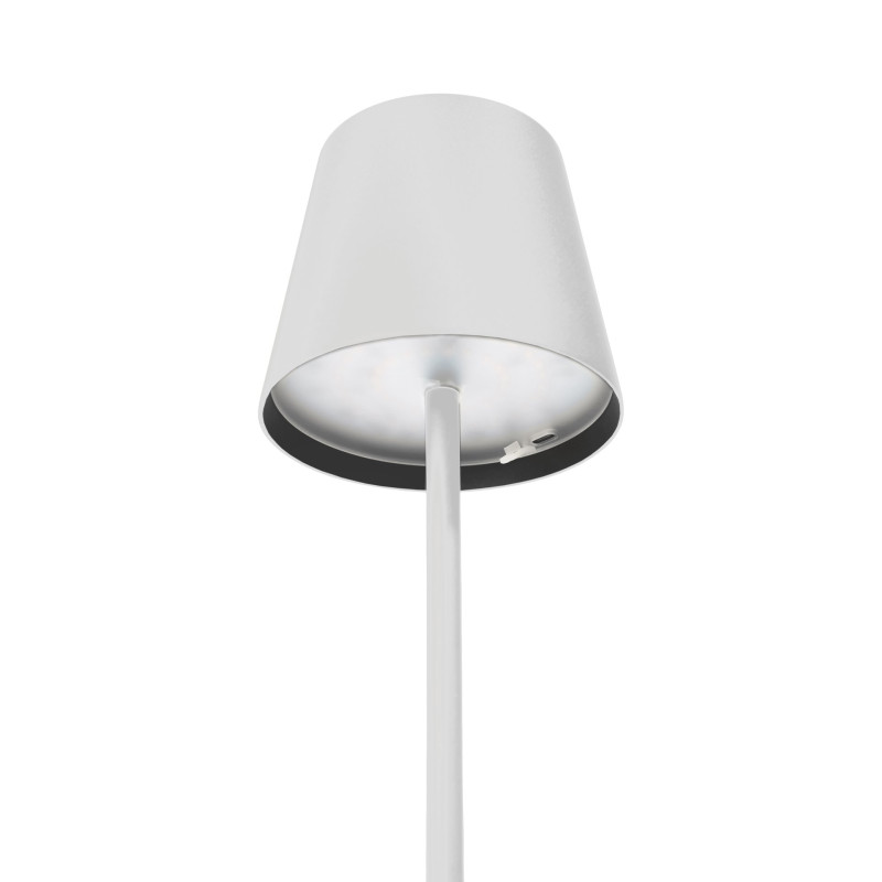 Lampka restauracyjno-barowa led PLATINET biała 4W 400lm wodoodporna z akumulatorem 4000mAh (45926)