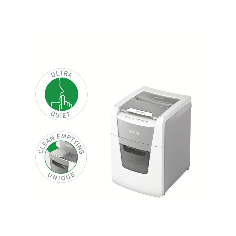 Niszczarka Leitz IQ AutoFeed 100, P4 100 kartek, kosz 34L80110000