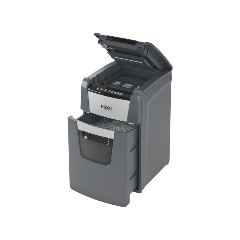 Niszczarka Rexel Optimum AutoFeed+ 130X P4 130 kartek, kosz 44L 2020130XEU