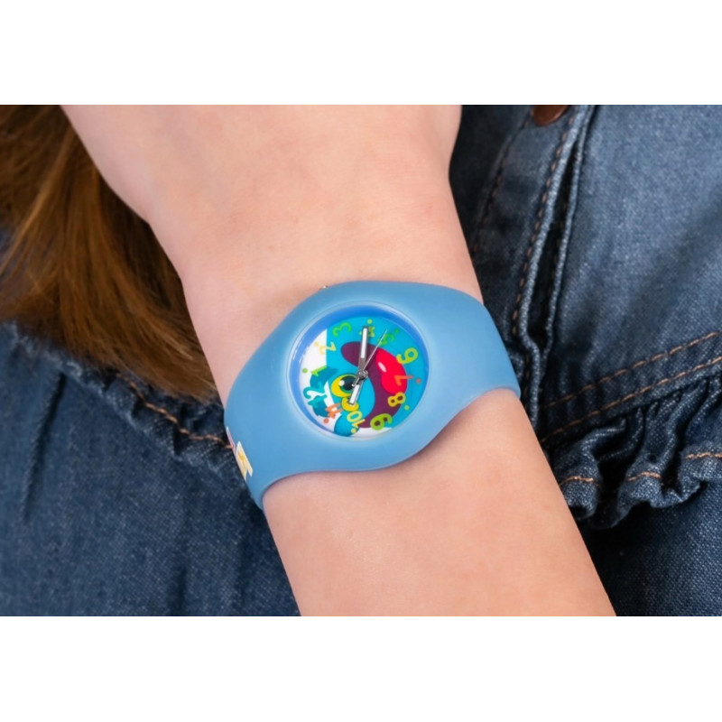 Zegarek dziecięcy KNOCKNOCKY FL KOTI niebieski + skarbonka