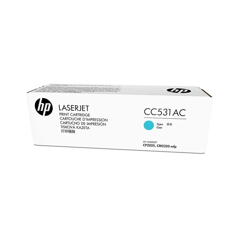 Toner HP 304A (CC531AC) niebieski 2800str korporacyjny CM2320/CP2020/CP2025