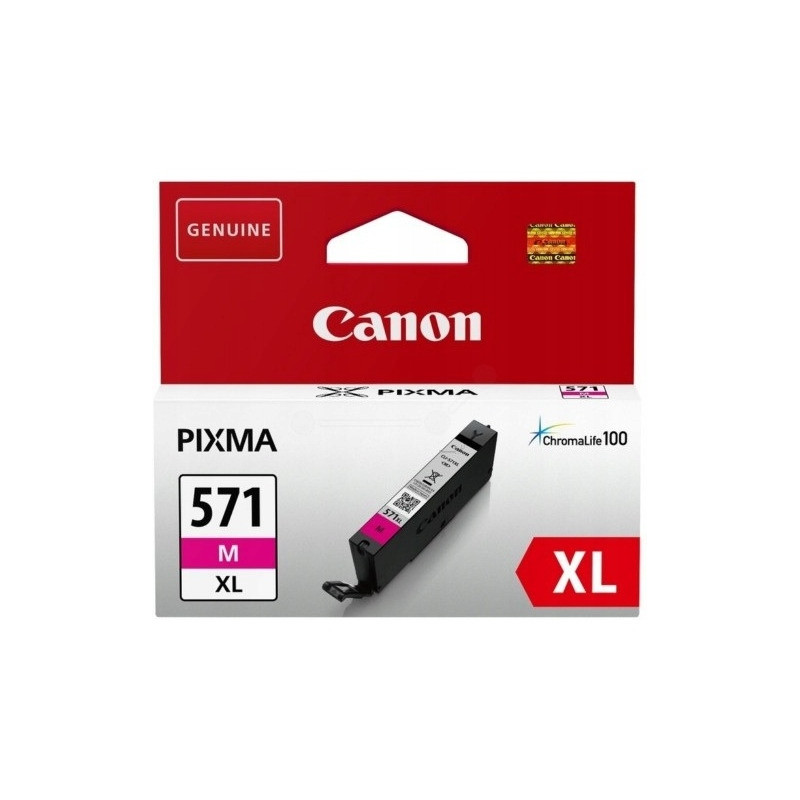 Tusz CANON (CLI-571M XL/0333C001) purpurowy 10,8ml/680str
